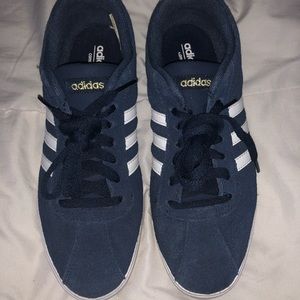 Super Cute Navy Blue Adidas Sneakers!